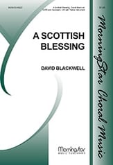 A Scottish Blessing SATB choral sheet music cover